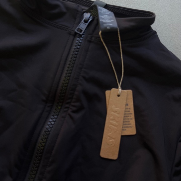 Skims Swim Zip Front Long Sleeve One Piece - Picture 5 of 5